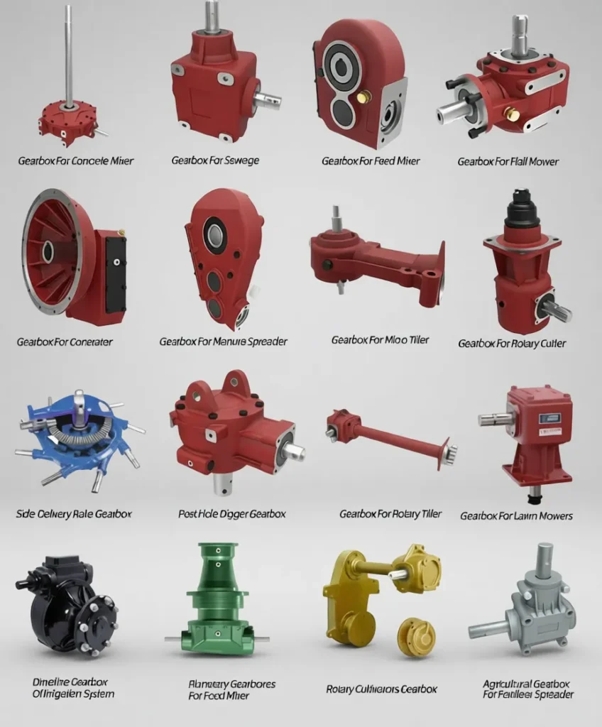 Agricultural gearbox display
