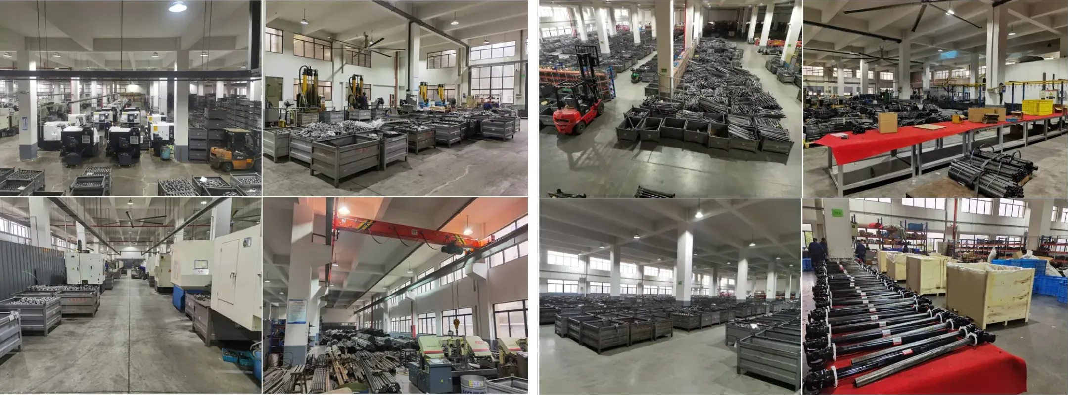 Production line at ever-power factory