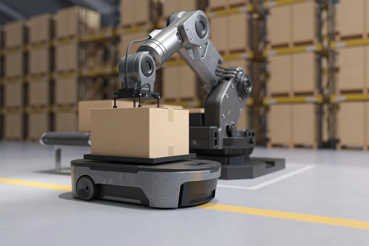 AGV planetary gearbox for automated guided vehicles