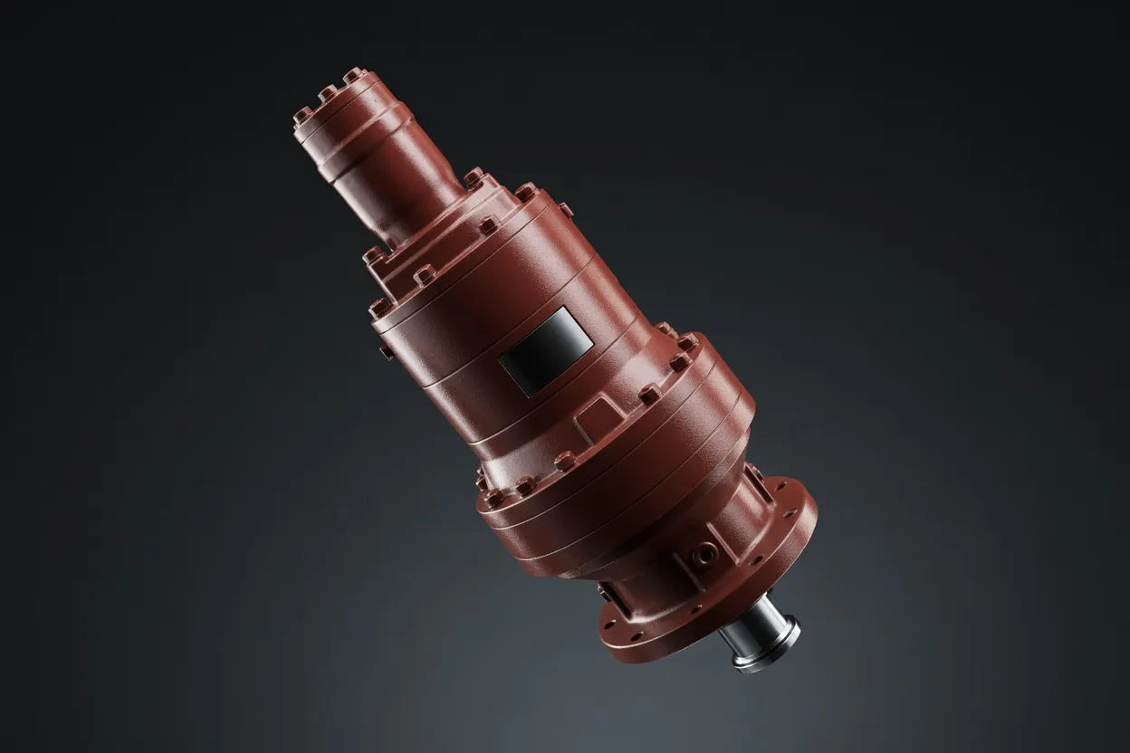 Planetary gearbox for industrial conveyor drive systems