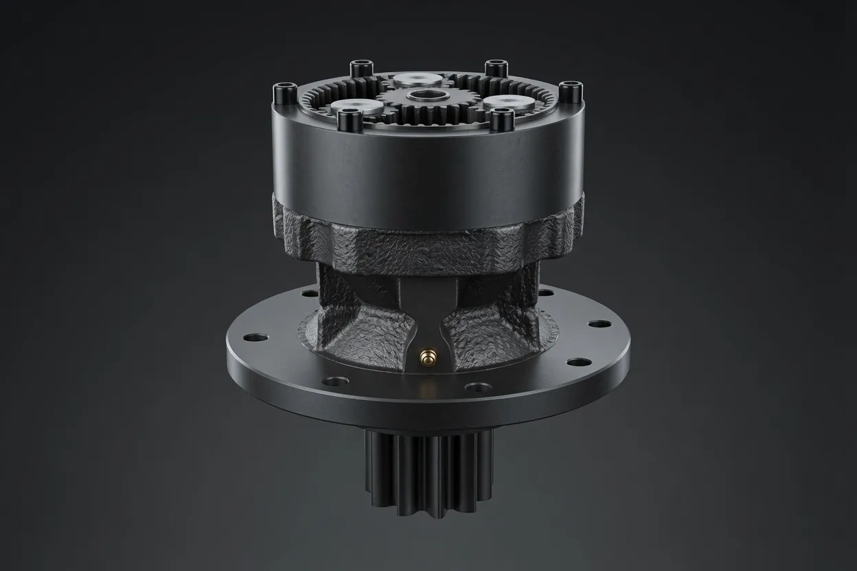 High-torque yaw drive planetary gearbox for wind turbine nacelle positioning
