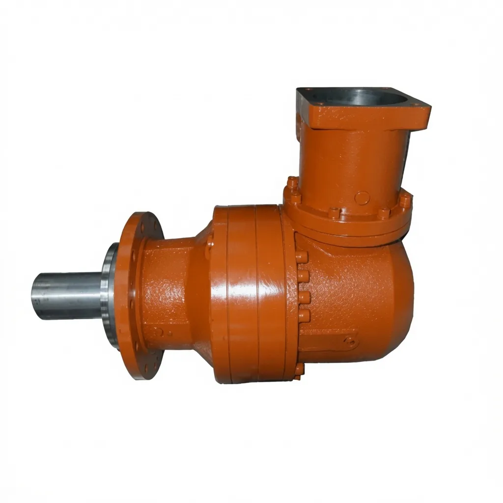 Right angle planetary gearbox